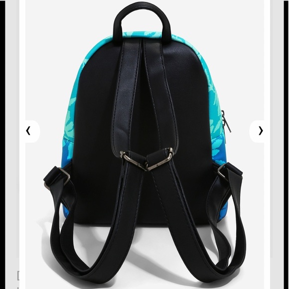 LOUNGEFLY DISNEY STITCH Tropical MINI BACKPACK! - Picture 3 of 5